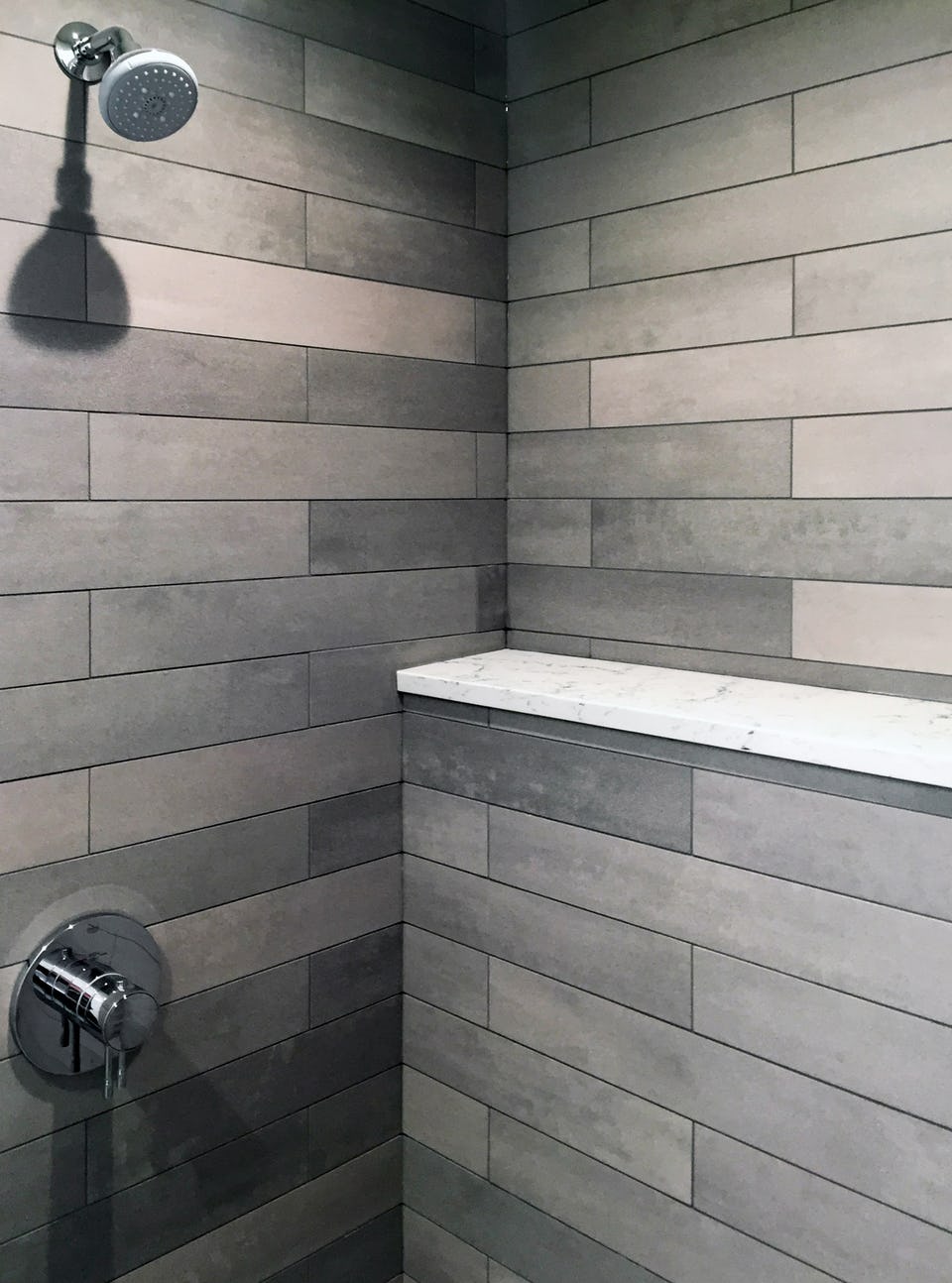 Basement guest bathroom