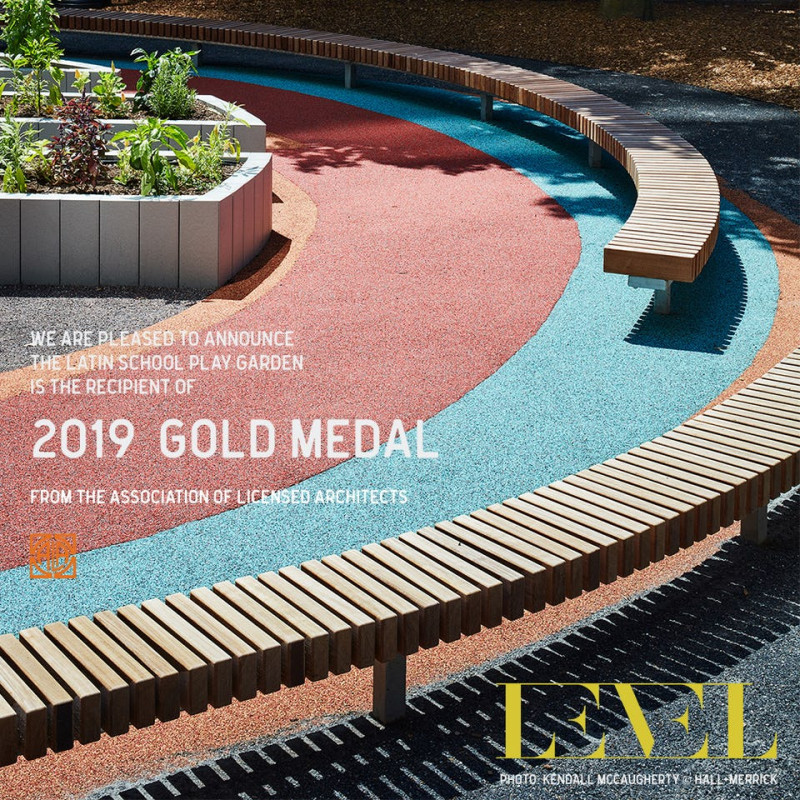 Latin School Play Garden wins Gold Award