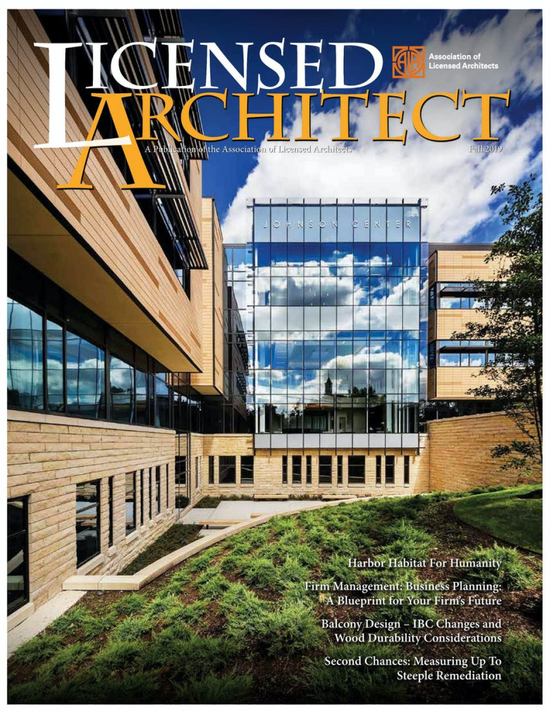 Association of Licensed Architect's magazine