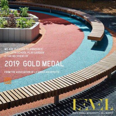 Latin School Play Garden Receives Gold Honors